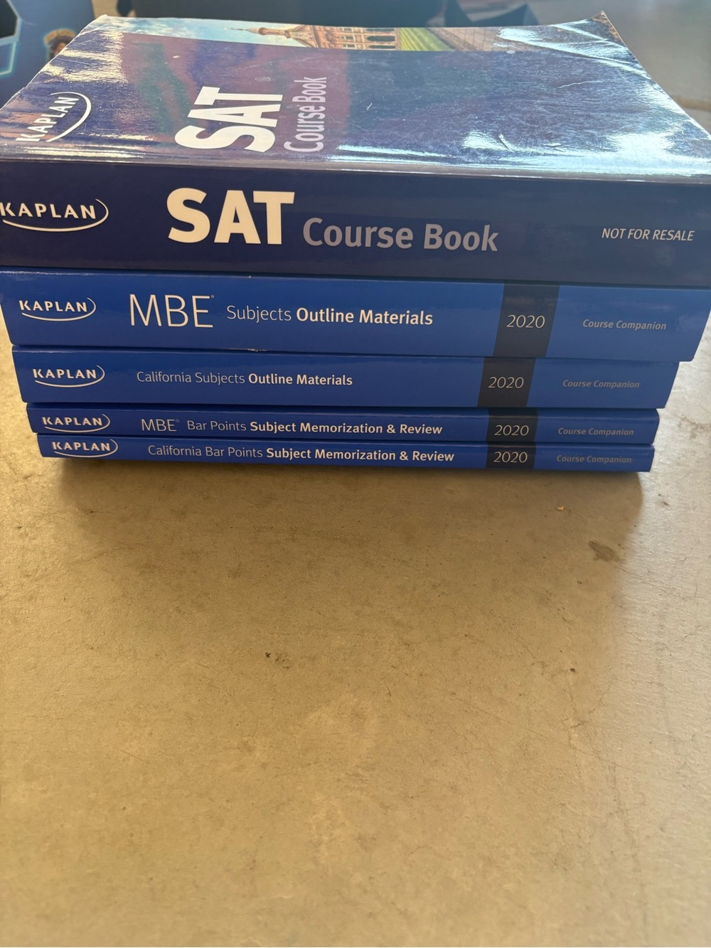 2020 Kaplan Bar Prep Excellent condition books